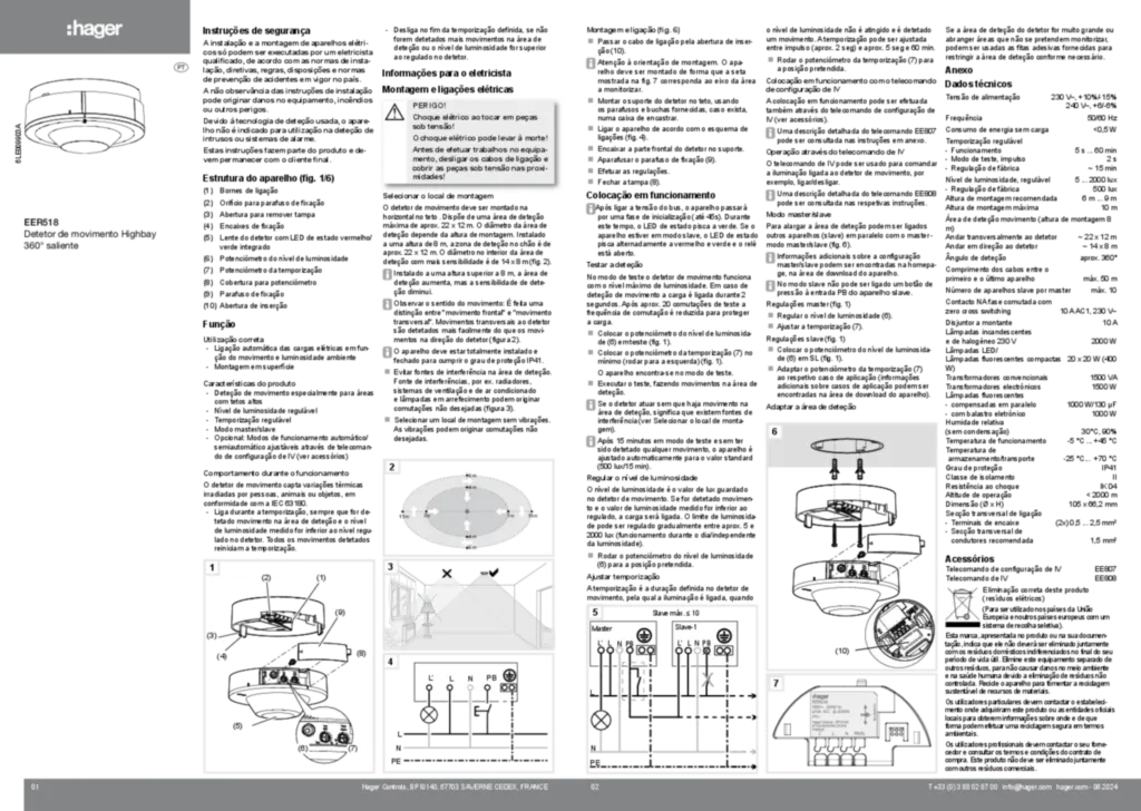 Imagem Manual de instalação pt-PT 2024-06-05 | Hager Portugal
