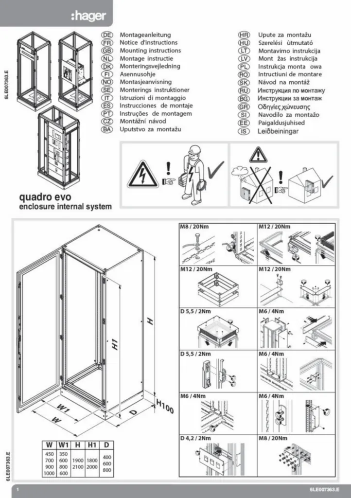 Image Guide d'installation  International 2024-05-21 | Hager France