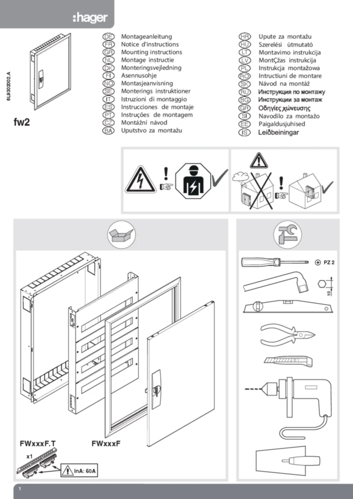 Imagen Manual de instalación International 2024-07-17 | Hager España