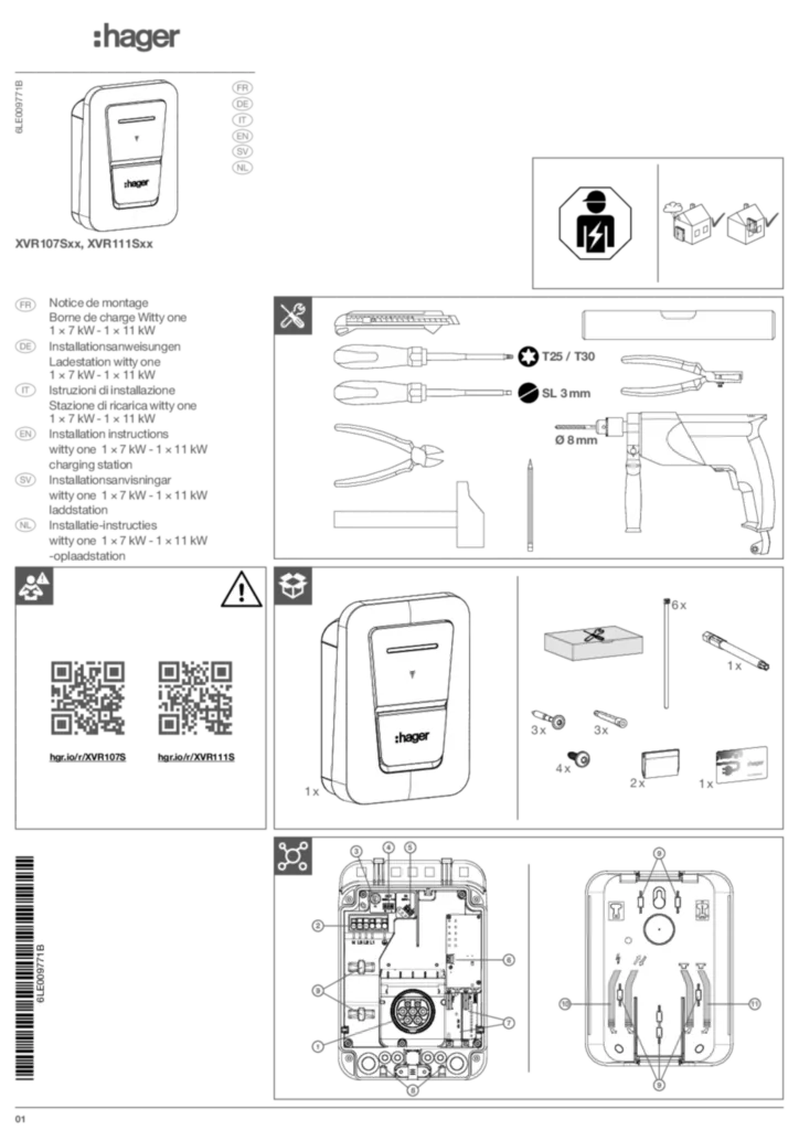 Imagen Manual de instrucciones fr-FR, de-DE, it-IT, en-GB, sv-SE, nl-NL 2024-10-09 | Hager España