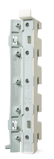 ZZ55SAVE - Sammelschienenverbinder, Feld zu Feld, 5-polig, CU12x5mm, 250A, isoliert