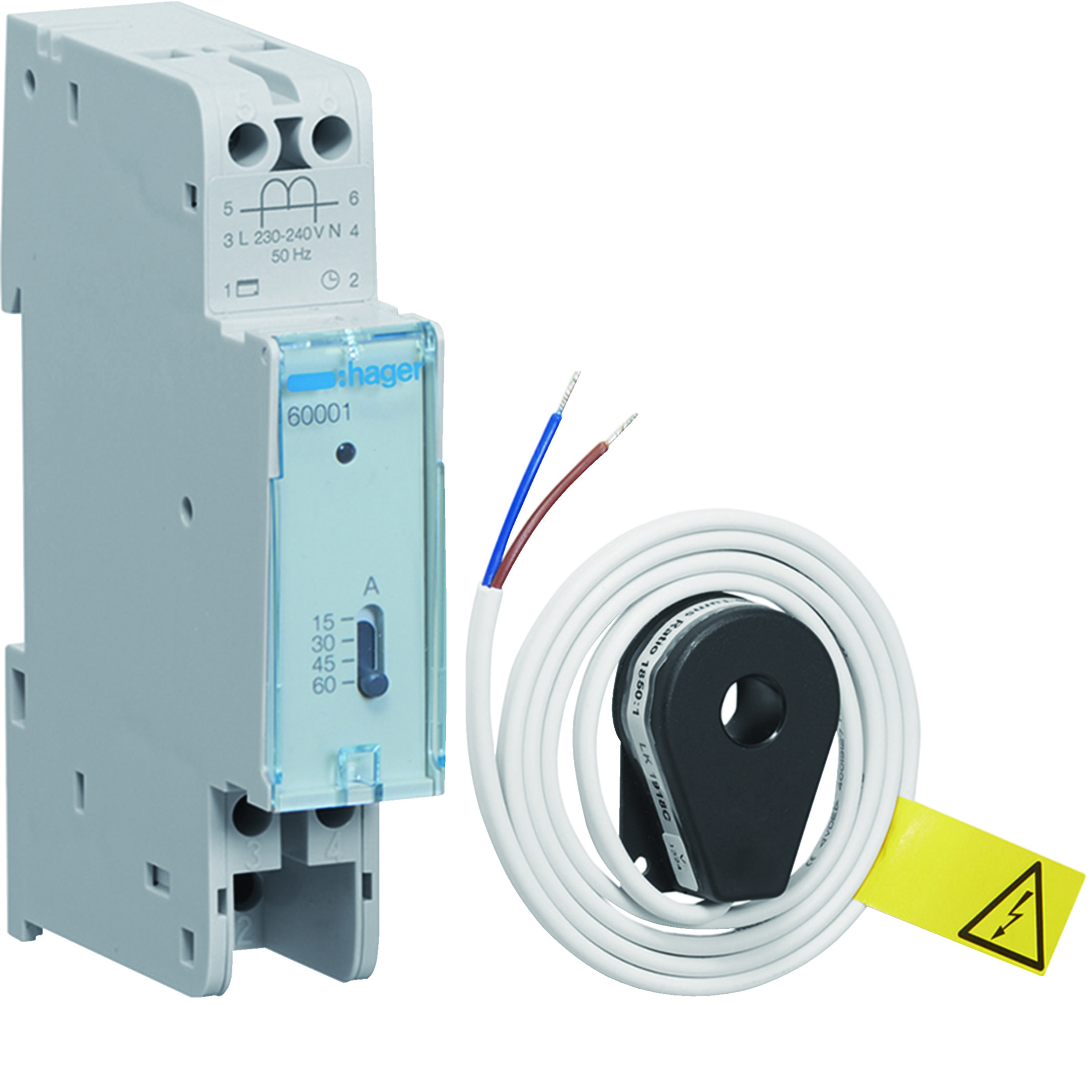 RELE' GESTIONE CARICHI 1 USCITA 15-60A 1M