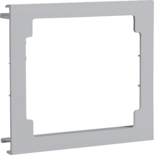 R81107035 - Blende CEE-Steckdose aus PVC zu Brüstungskanal BR Oberteil 100mm lichtgrau