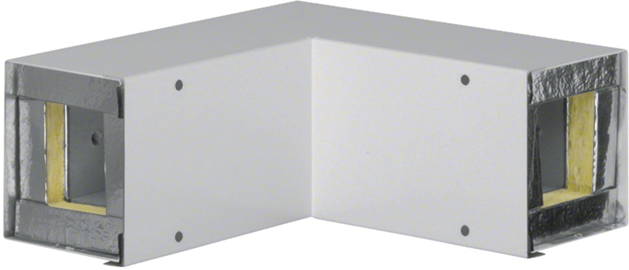 Inneneck zu Brandschutzkanal FWK 3E Funktionserhalt E30 50x60mm verzinkt