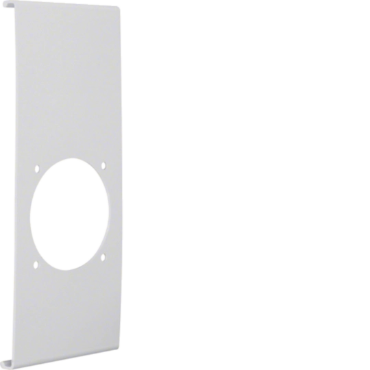 R86867035 - Blende CEE-Steckdose 60er Befestigungsspur PVC zu FB Oberteil 230mm lichtgrau