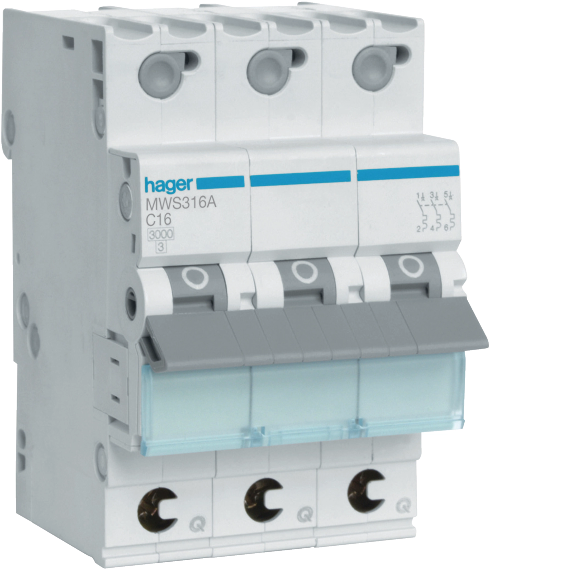 Disjoncteur 1P+N 3kA C16A 1 Module - Protection Électrique Fiable Pour Installation Domestique
