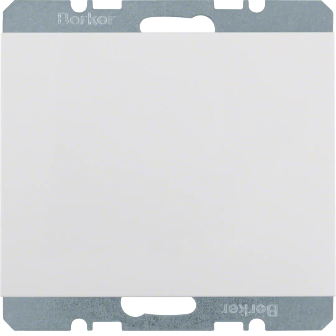 10457009 - K.1 Zaślepka z płytką czołową, biały