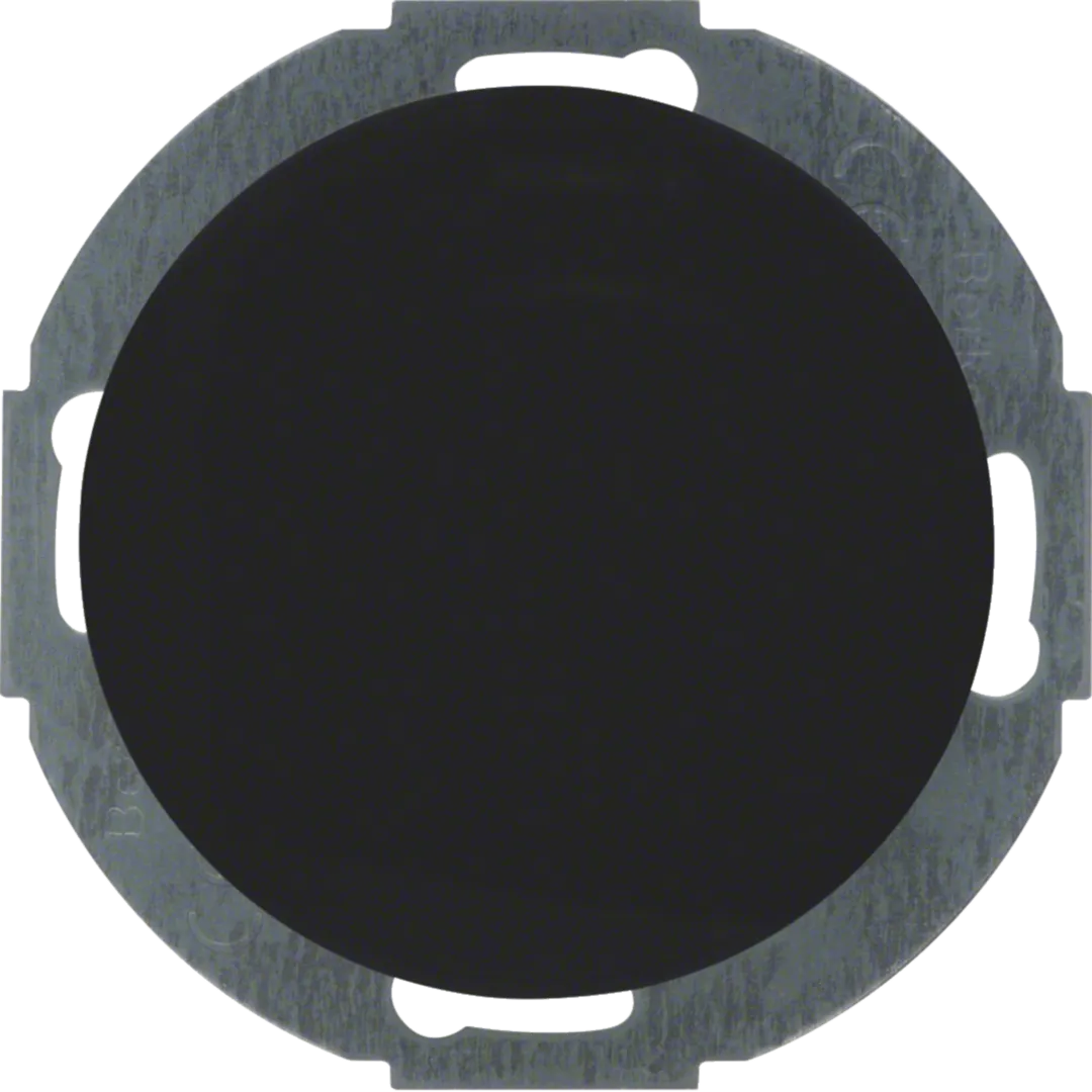 10092035 - Blindverschluss mit Zentralstück Serie R.Classic schwarz, glänzend