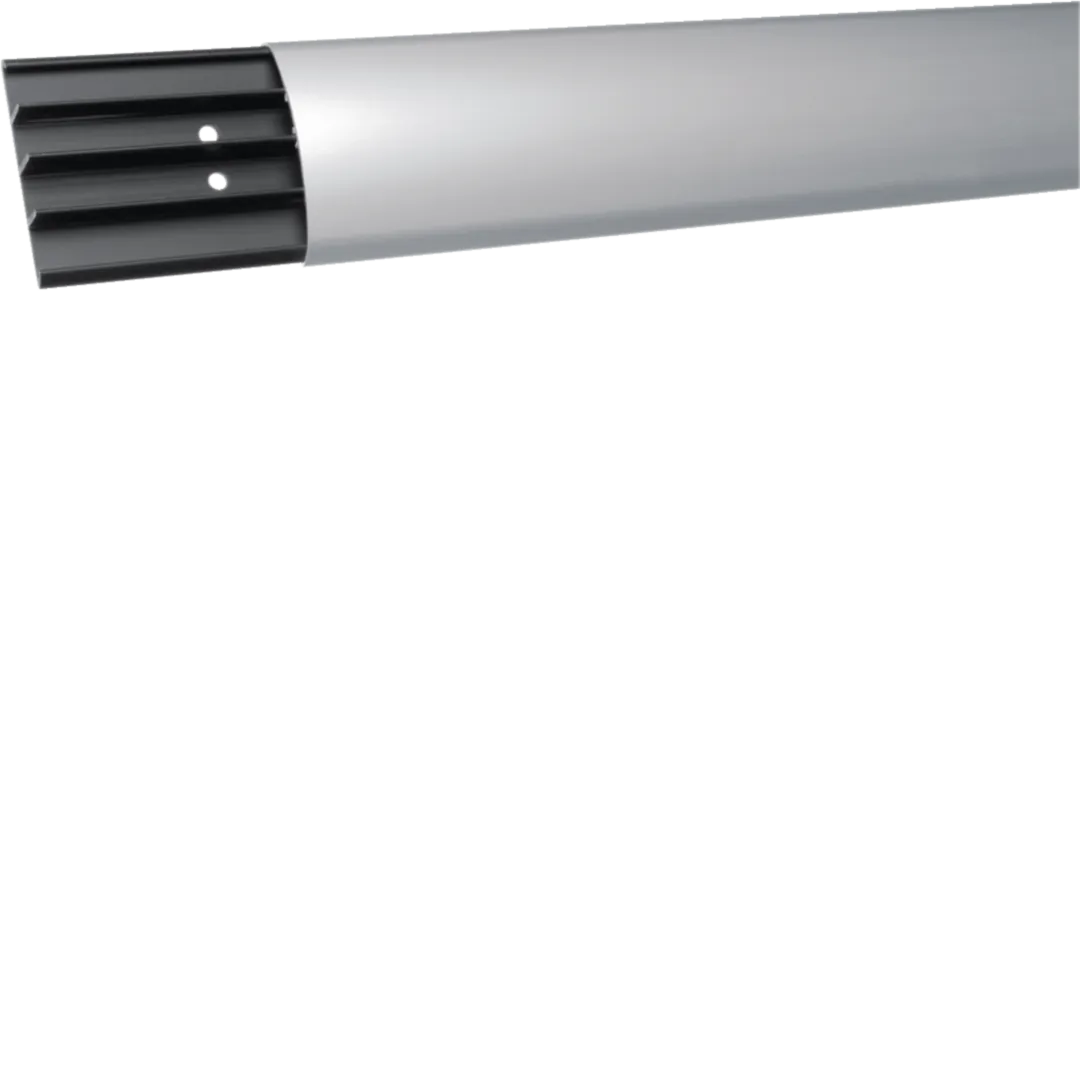 SLA180750ELN - Golvkanal SLA, 4-fack, 2000x73x18mm, underdel PVC, överdel aluminium