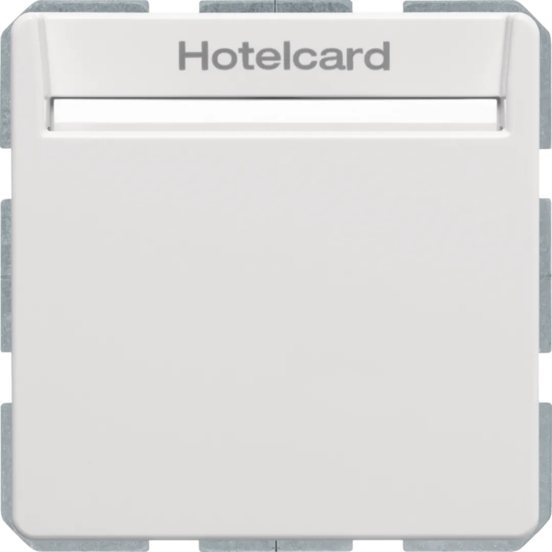 16406099 - Hotelkaart-relaisschak. berker Q.1/Q.3/Q.7, polarwit