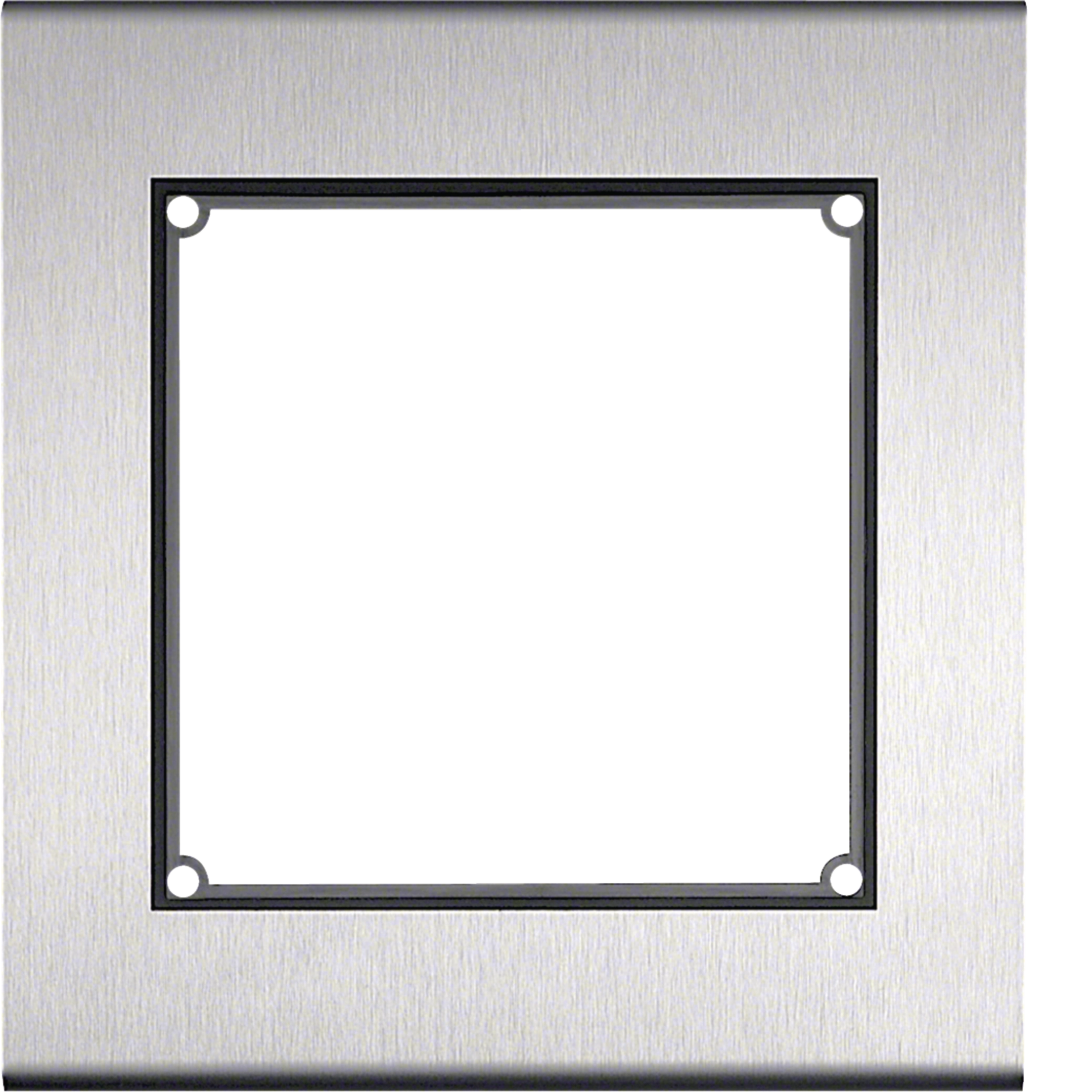 FMO-1/1EM Rahmen 1/1 AP Edelstahl matt MODESTA für Türsprachanlagen