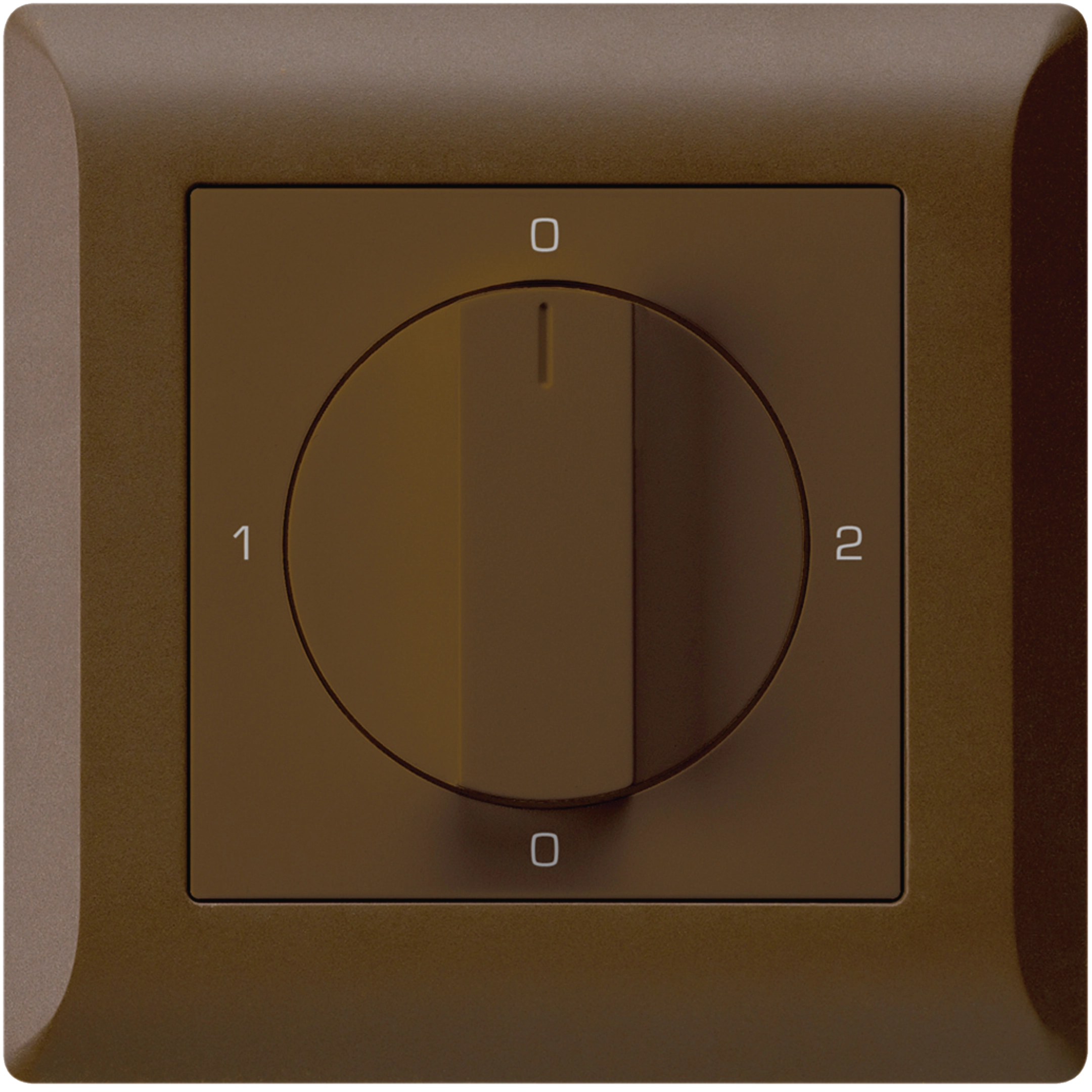 WH25180509C - UP-Drehschalter kallysto.line 2/1L braun mit Drehgriff
