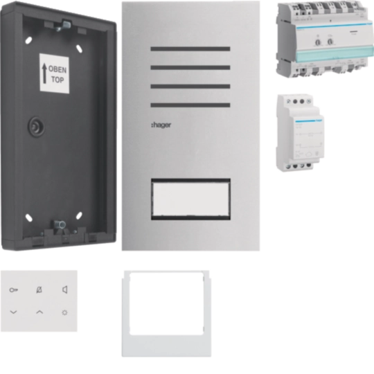 REB321S - AP-Audio-Set Hager elcom.start für 1 Wohnung