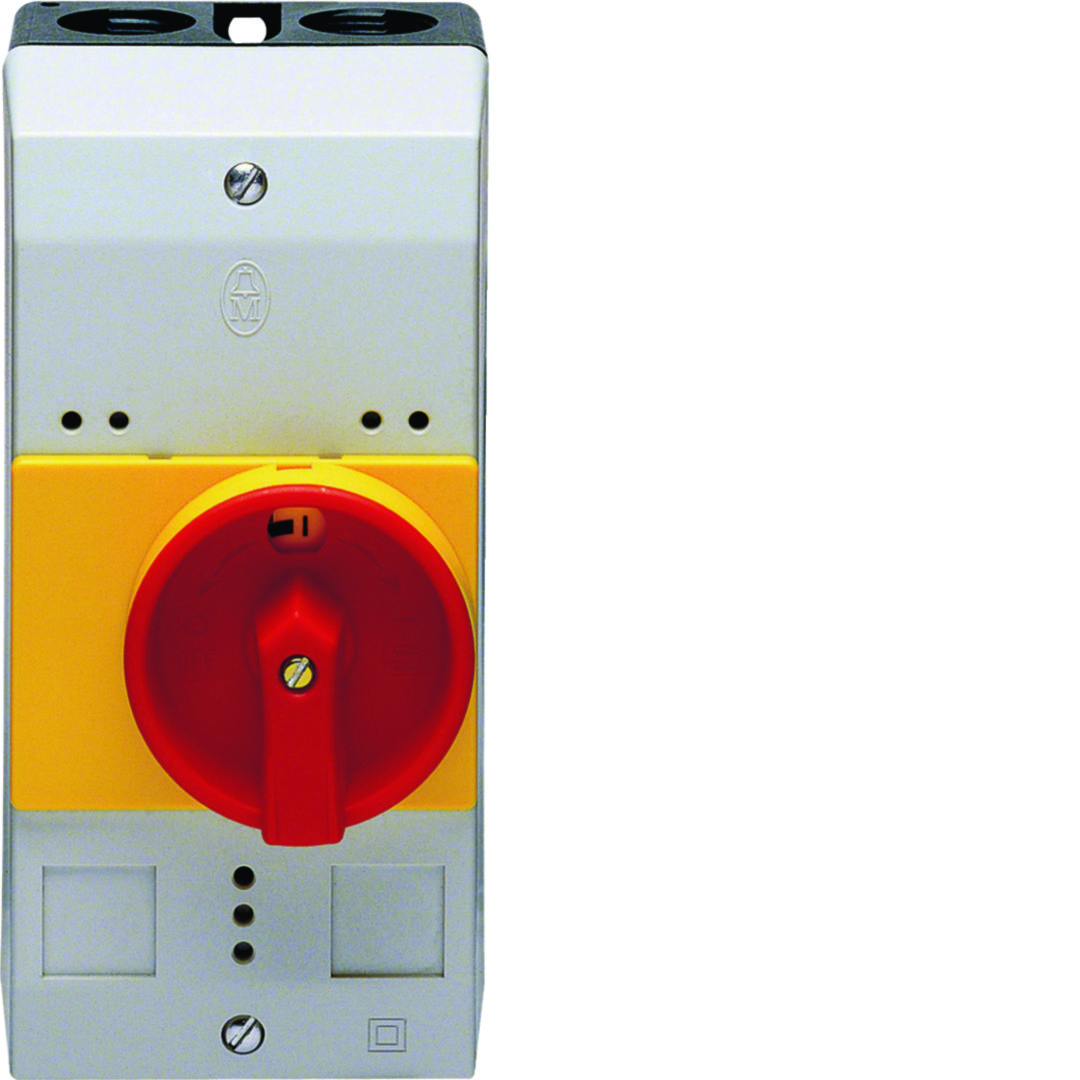 Tokozat motorvédő kapcsolóhoz műanyag falonkívüli 78mm x 158mm x 126mm IP55 +Vész-Ki MZ Hager