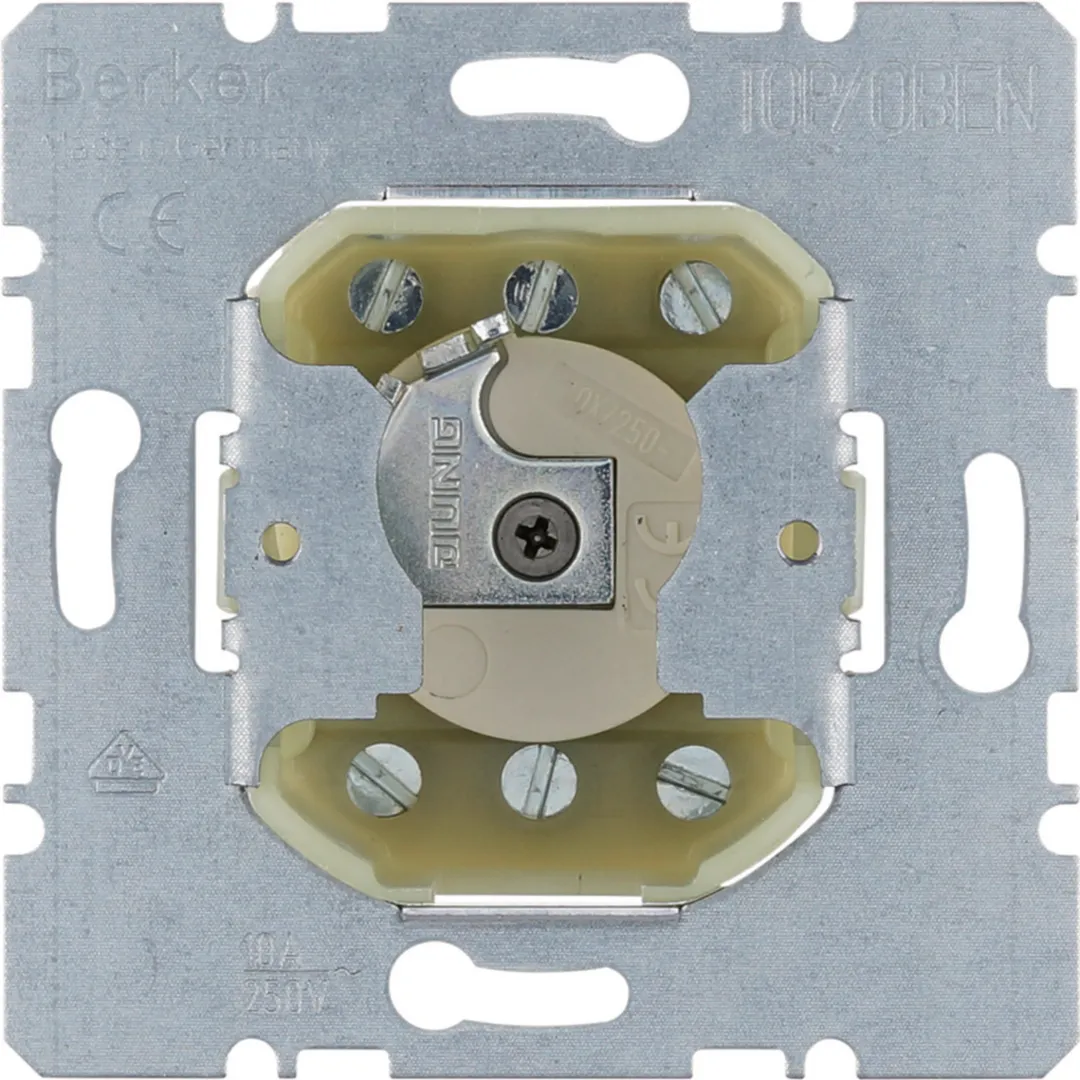 382210 - Jalousie-Schlüsselschalter für Profil-Halbzylinder Modul-Einsätze