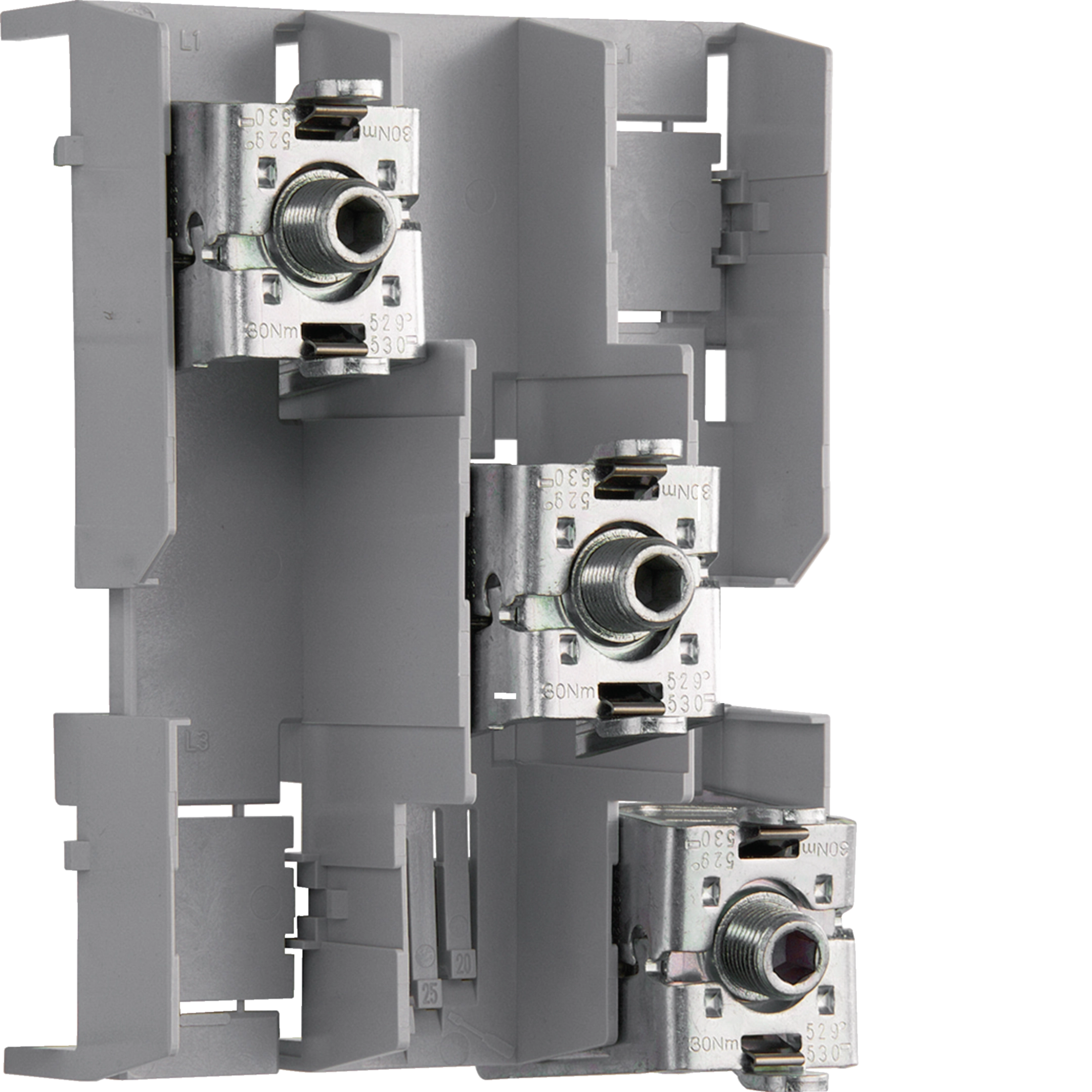 R-AB300 - Anschlussklemmblock Weber R-AB300 Ø120…300mm² f.Flach-, T- und Doppel-T-Profile