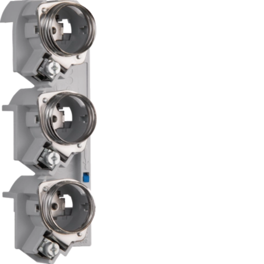 R-E33S5 - Sicherungssockel Weber, DIII, 500V, 63A, für Sammelschienendicke 5mm