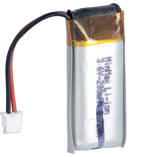 MTU01X - Batterie Li Ion 3,6 volts, 200 mAh