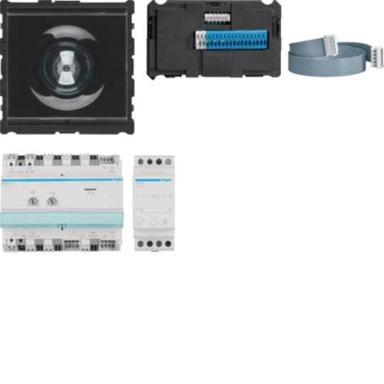 REK302X - Video-Kit Hager REK302X 2-Draht für Briefkasten