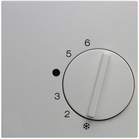 16701909 - Pezzo c.le  x regolatore di temperatura Berker S.1/B.3/B.7 bianco polare opaco