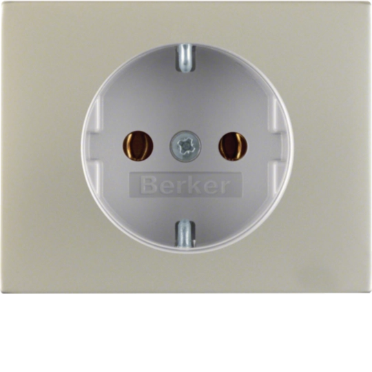 17197004 - K.1/K.5 - esplh. Schuko c/obtur., inox