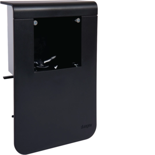 SL20115903C9011 - Support d'appareil Hager pour SL20115 vide, noir