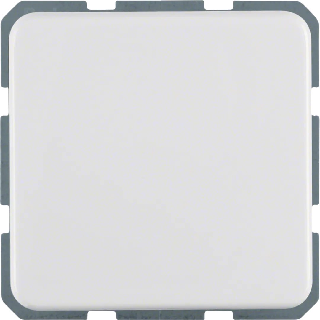 471509 - IP44 Gniazdo SCHUKO z pokrywą, biały, p/t