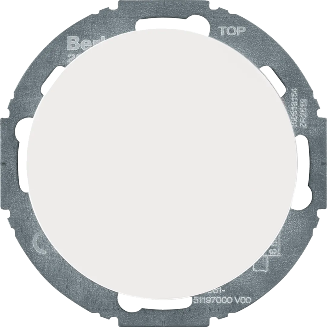 29452089 - R.classic Rozszerzenie ściemniacza obrotowego komfort z płytką czołową, biały