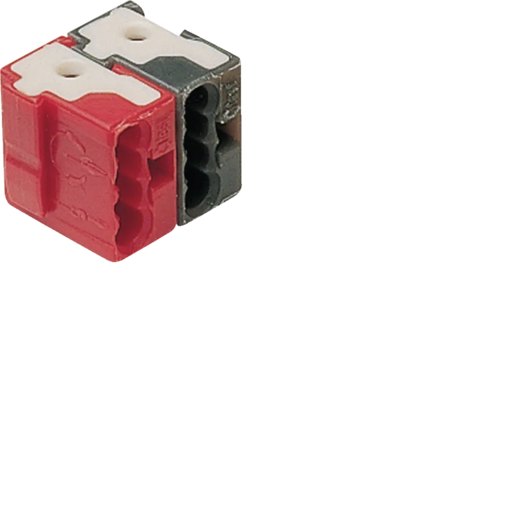TG008 - Busklemmen, 2-polig (rood/zwart)
