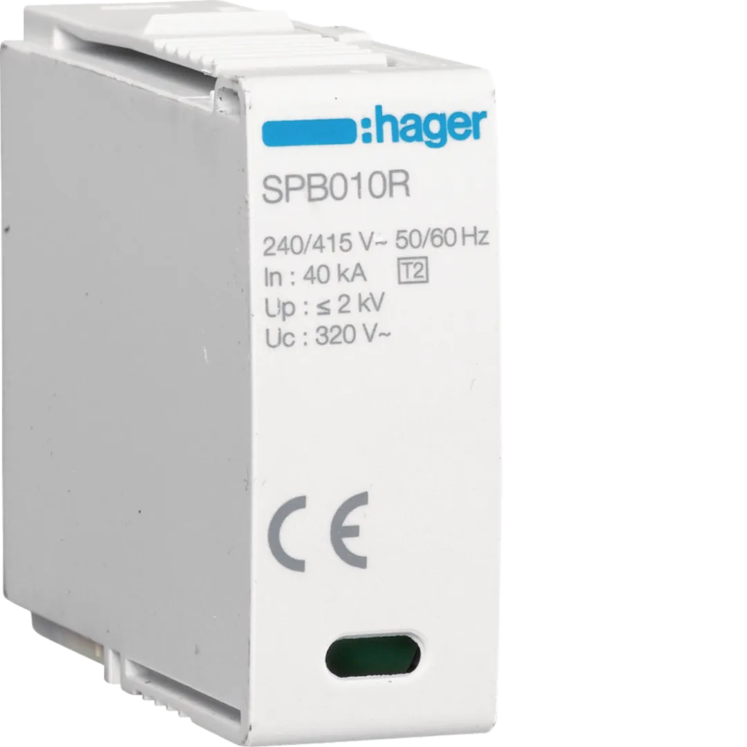 SPB010R - Cartridge L-N Uc 320V In 40kA Imax 100kA Up 2kV