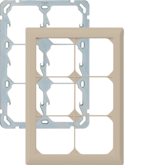 WH25910807C - En-tête ENC kallysto.line 3×2 beige vertical