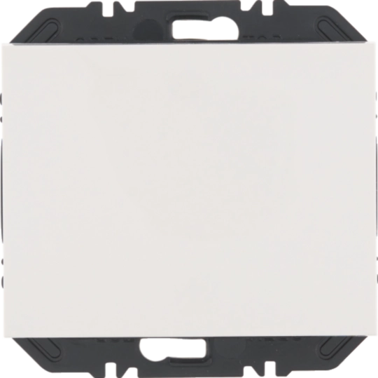 Wandsendermodul Enocean mit Wippe K.1, polarweiß glänzend