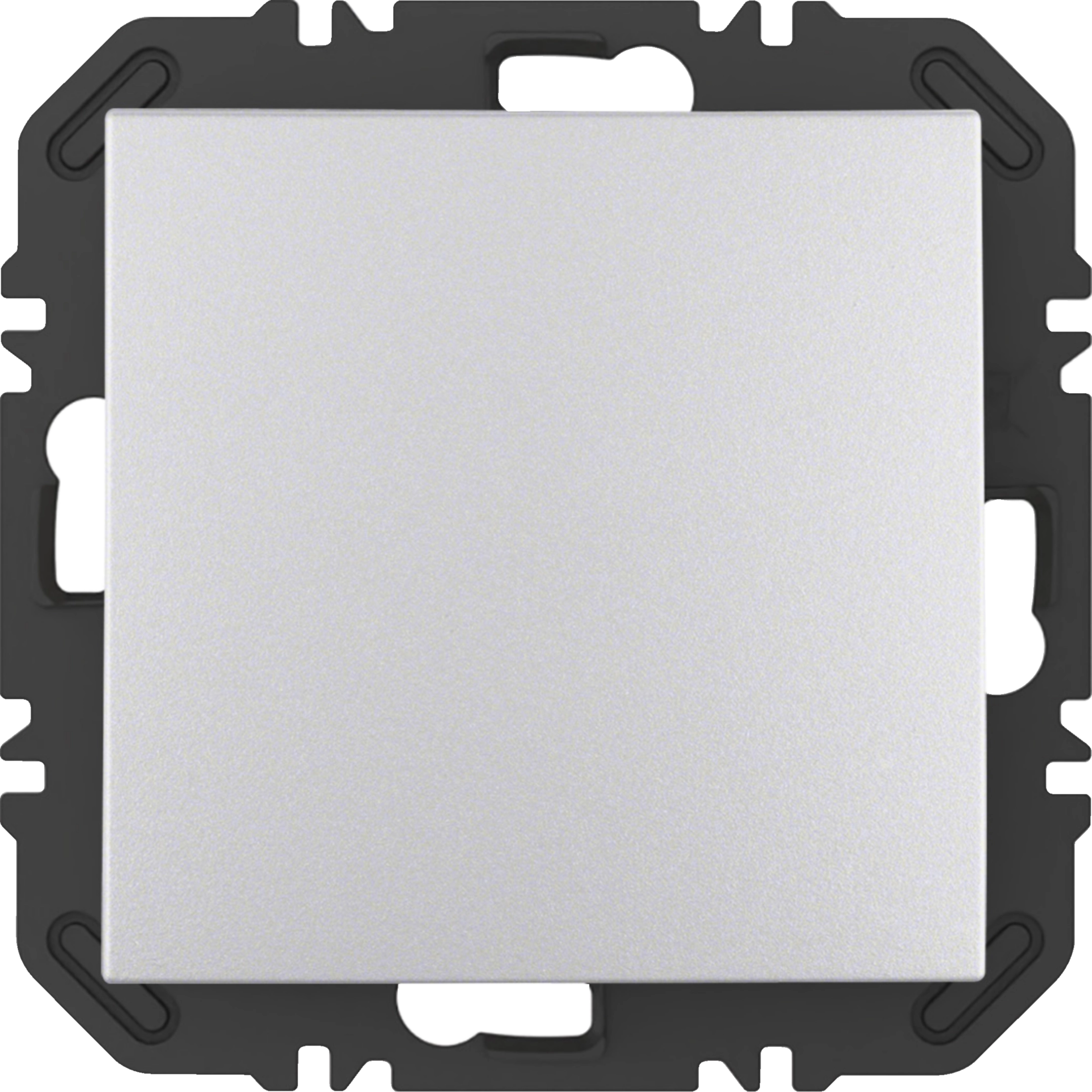 Wandsendermodul Enocean mit Wippe B.X, alu matt