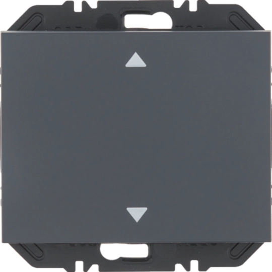 24117206 - Wandsendermodul Enocean mit Wippe m. Aufdruck Symbol Pfeile, K.1, anthr. matt
