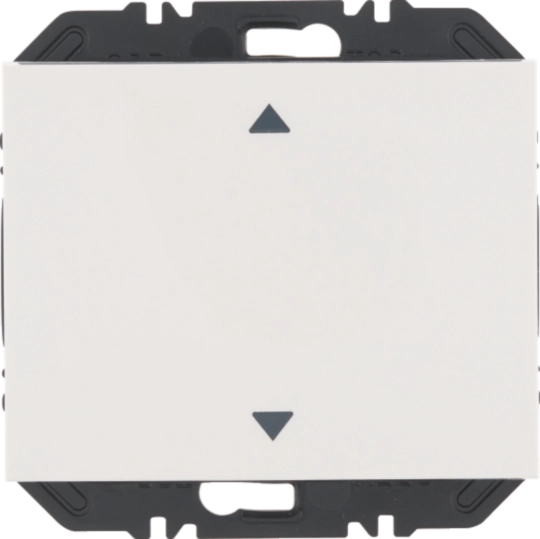 Wandsendermodul Enocean mit Wippe m. Aufdruck Symbol Pfeile, K.1, pw gl