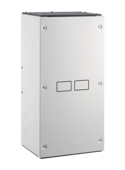 TFMX16023P - Enclosure, T-OFF range, MCCB 2*160A suits, IP20, RAL7035