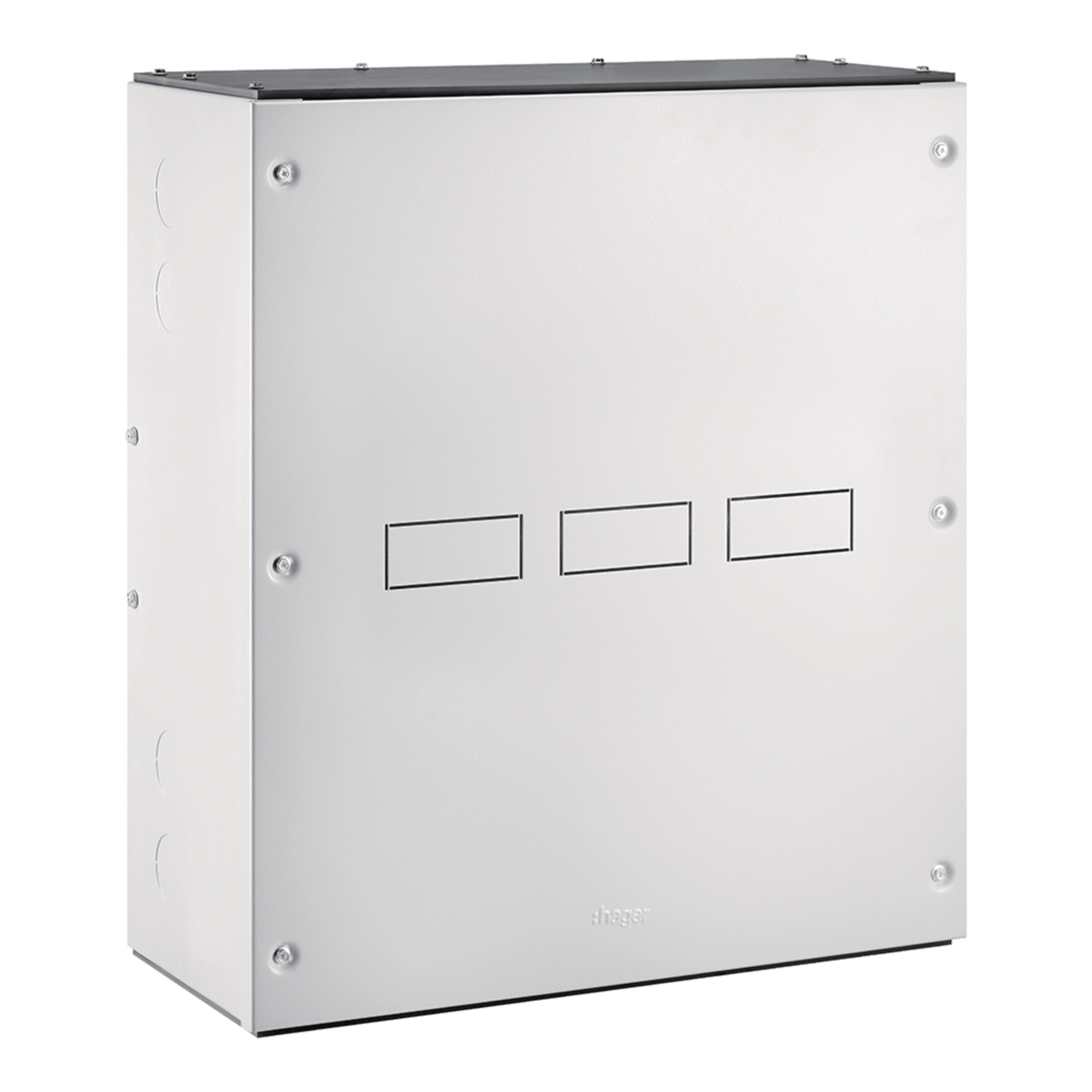 TFMX25033P - Enclosure, T-OFF range, MCCB 3*x250/h250A suits, IP20, RAL7035