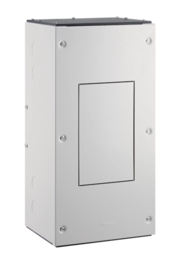 TFS25013P - Enclosure, T-OFF range, FUSE 1*250A suits, IP20, RAL7035