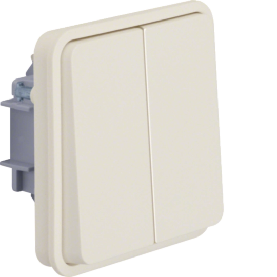 50423512 - W.1 Moduł łącznika świecznikowy przyc. wspólne zaciski wejściowe, IP55, biały