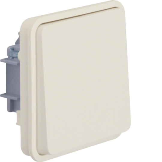 50463512 - Taster-Einsatz mit Wippe, Wechsler W.1 polarweiß LT