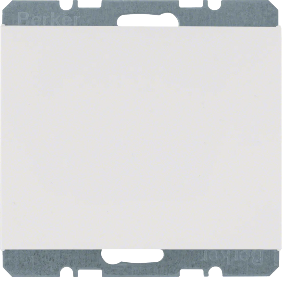 6710457009 - Cache-trou avec enjoliveur, support et griffes, K.1, blanc polaire brillant