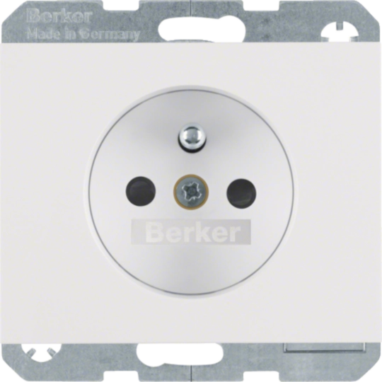 6768757009 - WCD penaarde, verhoogd aanraakveilig, steek, berker K.1/K.5, polarwit