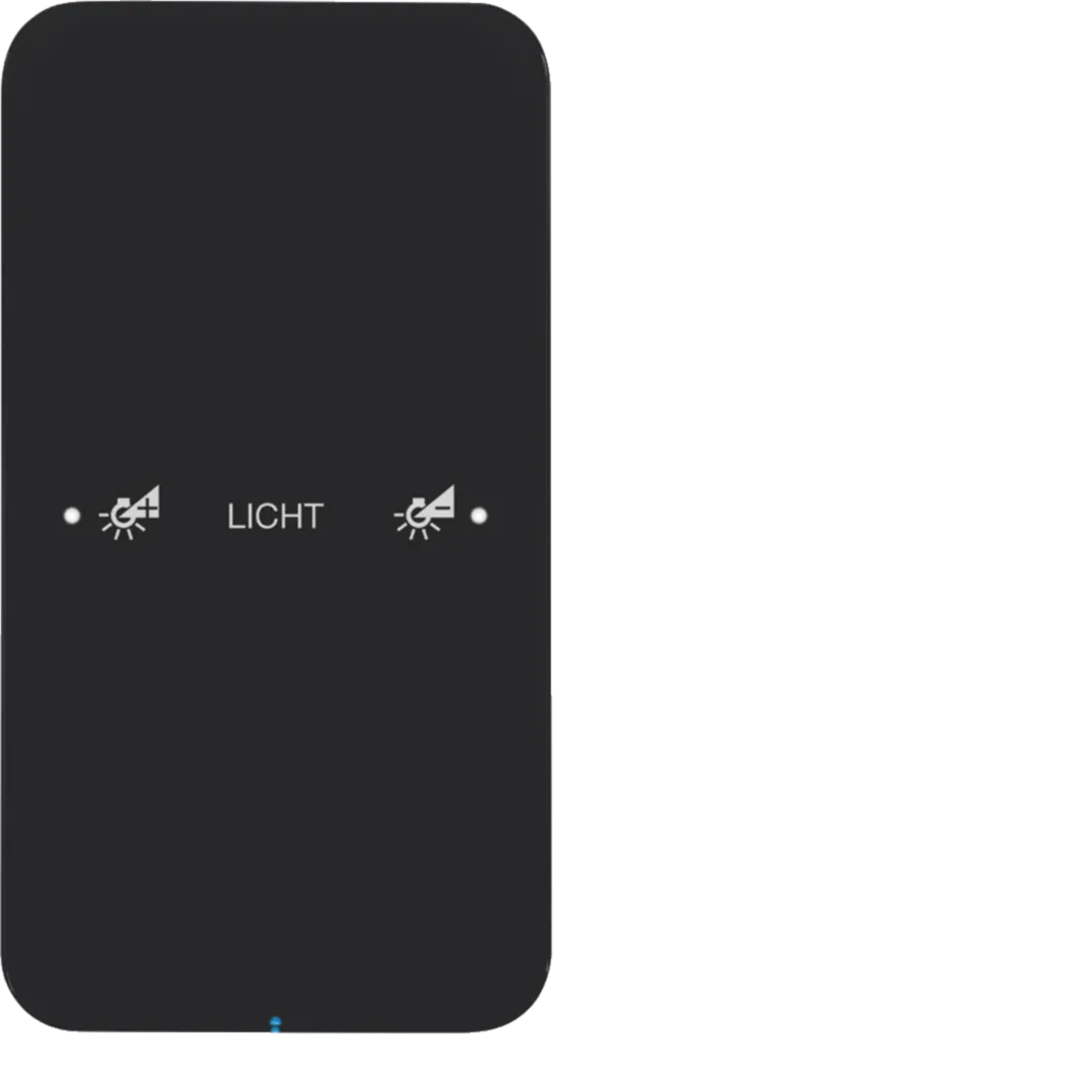75141165 - Touch-Sensor 1fach Komfort R.1 Glas konfiguriert, schwarz