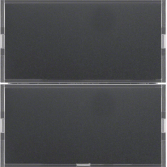 75162385 - Tastsensor, 2-v, berker S.1/B.3/B.7, antraciet/alu