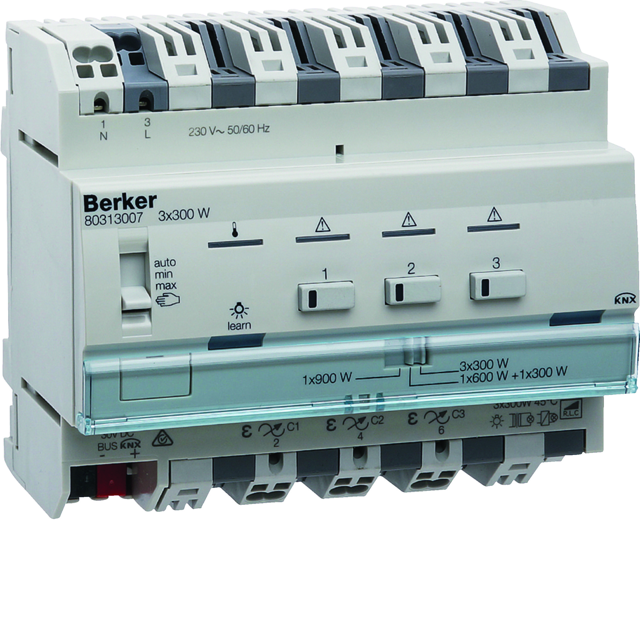 MOD.KNX TP DIMMER RLC 3 OUT 900W 230V 6M