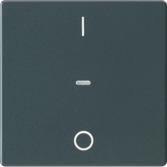 80962226 - Kryt s potiskem &quot;0&quot; a &quot;I&quot; pro tlačítkový modul 1-násobný, KNX Q.x, antr. sam.