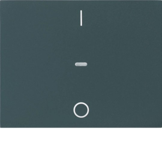 80962275 - Abdeckung für Tastsensor-Modul 1fach mit I/O-Symbol K.x anthrazit