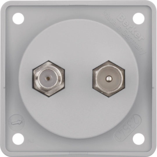845632506 - AntenneWCD tv/SAT, berker Integro, grijs