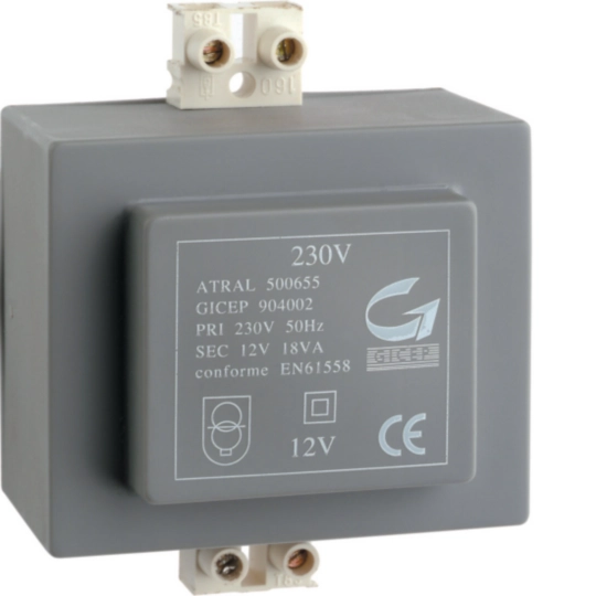A7901 - Transformateur d'alimentation 230 volts, 12 volts, 18VA
