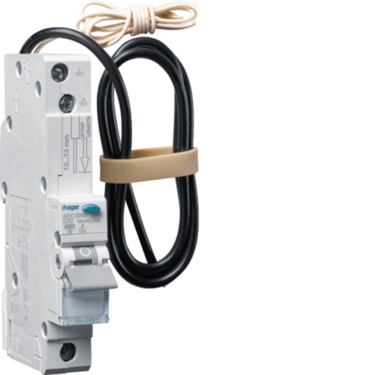 ADC220T - RCBO 1M 1P 6kA C-20A 30mA A Class